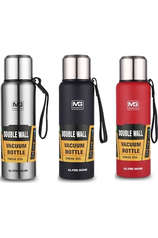 Açık Termos Taşınabilir Büyük Kapasiteli Yalıtımlı Kupa, Kapasite: 1500ml Koyu Mavi