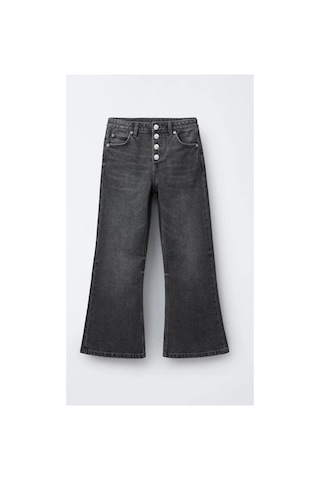 Laciel Prs Dügme Detaylı Kot Pantalon Siyah Siyah