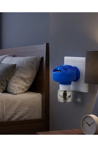 Northcity Elektrikli Sinek Kovucu Likit Set - Sivrisinek Ve Karasinek Önleyici Cihaz - 60 Gece Etkili