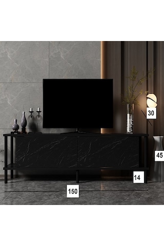 Tv Sehpası Agora Mermer Desen 150 Cm