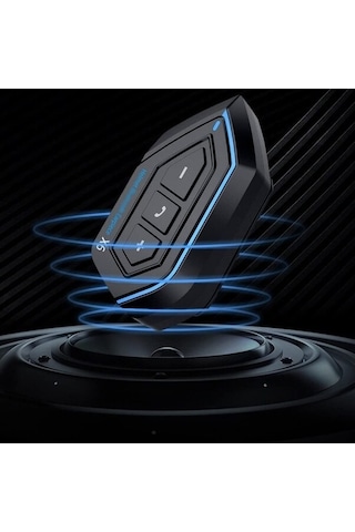 Jokmae Kulak Üstü Kask İçi İnterkom Gürültü Önleyici Bt5.0 Ty Bluetooth Bağlantılı Motosiklet Kulaklık