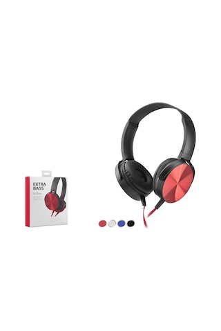 Hadron MDR-XB450AP Mikrofonlu Kulaküstü Kulaklık