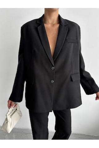 Laluvia Washington Blazer Ceket Siyah