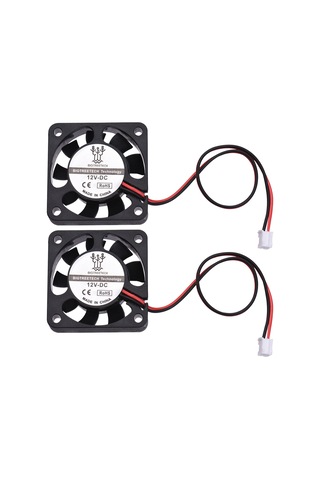 Vkemall Bıgtreetech 3d Yazıcı Soğutma Fanı 40x40x10mm 12v/24v Sessiz Mini Fan - 2 Adet