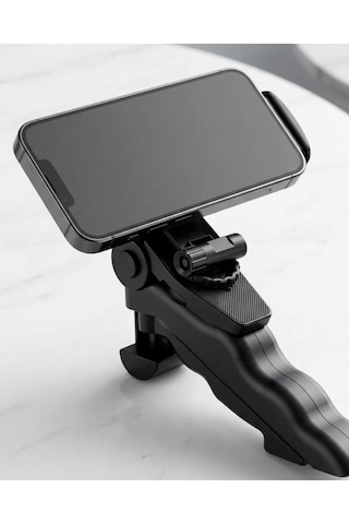 Katlanabilir Mini Telefon Tripodu Masaüstü Telefon Standı 360 Derece Ayarlanabilir Belirtilmemiş