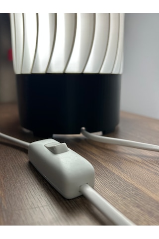 Sea Abajur Beyaz - Siyah