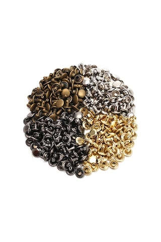 9 Mm Perçin, Rivet, Toruk 33,5 No 100Adet (Deri Hobi)