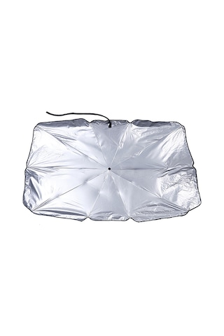 Youtek Araç Güneşlik Şemsiyesi - Uv Koruma, Isı Yalıtımı, 4 Yan Ağ Fileli, Taşıma Kılıfı İçeren Pratik Çözüm