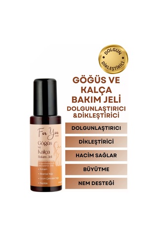 Dolgunlaştırıcı, Dikleştirici Göğüs Ve Kalça Büyütmeye Yardımcı Bakım Jeli 100 Ml