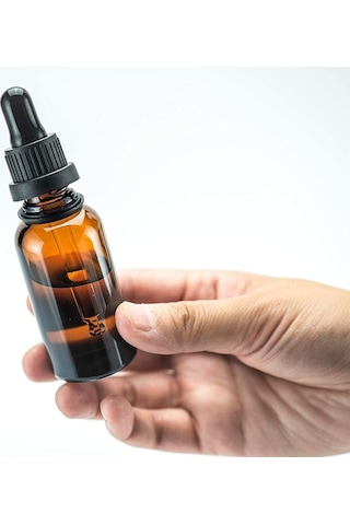 20ml Kahverengi Cam Damlalıklı Şişe, 50 Adet,siyah Kapak Siyah Emzik, Ecza Şişesi, Damlalıklı Şişe, Propolis Şişesi, Damlatmalı Şişe, Saç Serum Şişesi, Ecza Şişesi