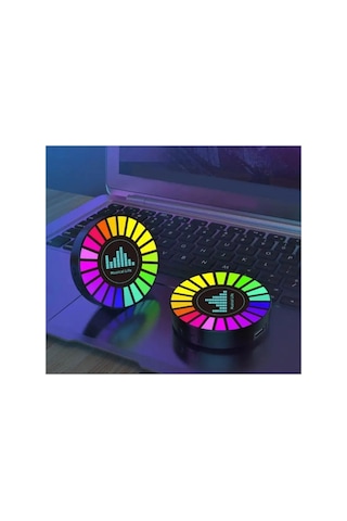 Gaman 2 Adet Sese Duyarlı Araç İçi Ve Masa Üsyü Ekolayzer Rgb Ritim Işığı,uygulamadan Kontrol Edilir Işık Genel