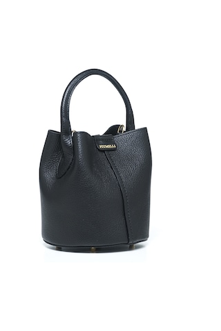 Omuz Çantası Kadın Loana S Piumelli Milano Bag D28 Black Siyah