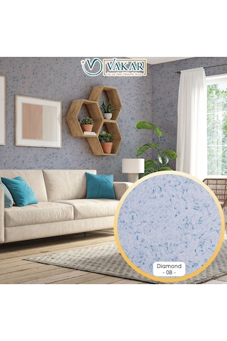 Vakar Premium Ipek Siva Diamond 08 2kg Paket MAVi