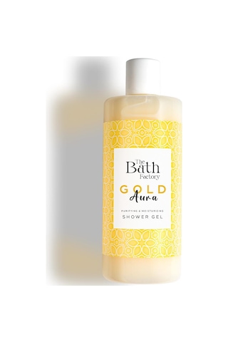 The Bath Factory Gold Aura Vücut Peeling + Gold Aura Duş Jeli + Gold Aura Köpük Sabun