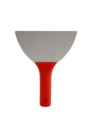 Plastik Saplı Metal Spatula Sıva Duvar Macun Kazıma Ispatulası 18 Cm Takılabilir Sap