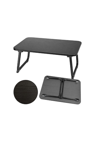 Sunup Sn-29692 Katlanabilir Laptop Masası Ve Yatak Koltuk Üzeri Tepsisi Siyah 60x40cm Diğer