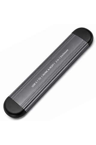 6092 Usb Type C M.2 Harici Pcie B+m Key Sdd Kutusu Nvme Ngff Destekli Çift Protokol 3.1