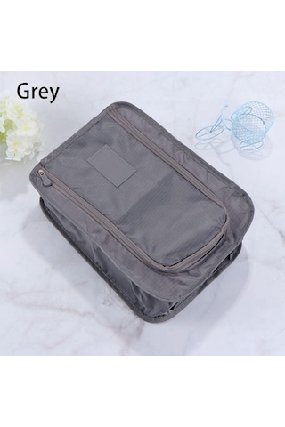 Moda Düzenleme Kutusu Su Geçirmez Seyahat Ambalaj Düzenleyici Çanta Ayakkabı Saklama Çantası Ev Yaşam Gri