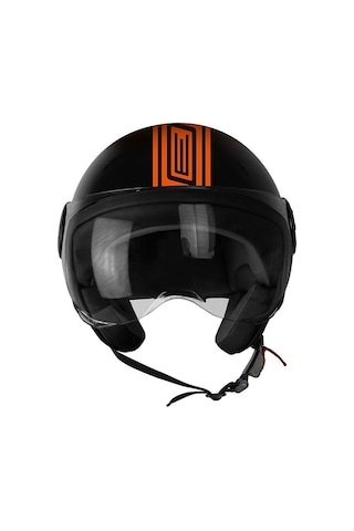 Neon Street Açık Motosiklet Kask Turuncu