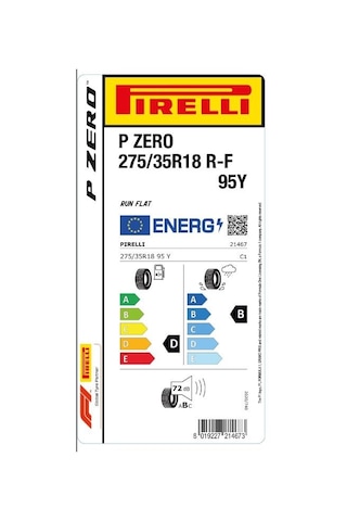 Pirelli 275/35 R18 95Y Pzero Rft Yaz Lastiği 2024