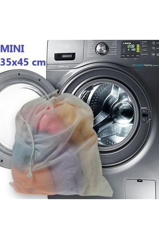 Hızlı Çamaşır Yıkama Filesi Kirli Filesi Maxi 35x45 Cm Aparat Bx40 Çok Renkli