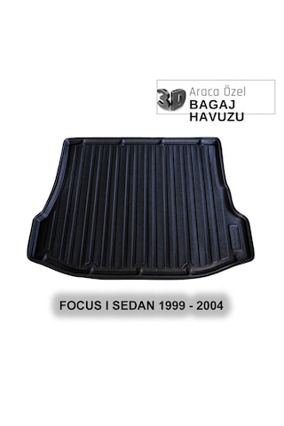 Ford Focus 1 Sedan 1999 - 2004 3d Araca Özel 3d Bagaj Havuzu