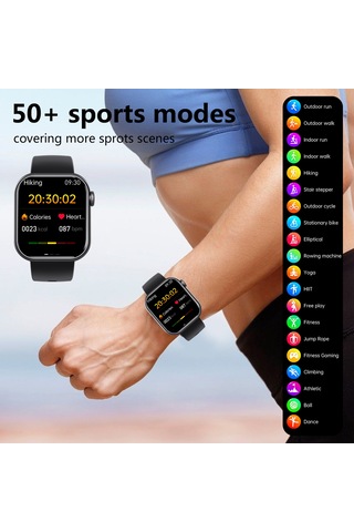 Teltree F57 1.91" Ips Ekranlı Bluetooth 5.0 Akıllı Saat (İthalatçı Garantili)