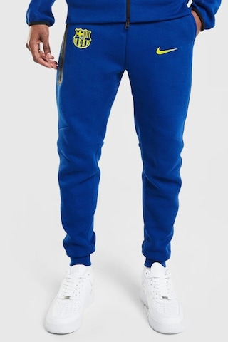 Nike Fc Barcelona Tech Fleece Jogger Pant.dar Kesim Erkek Eşofman Altı Mavi