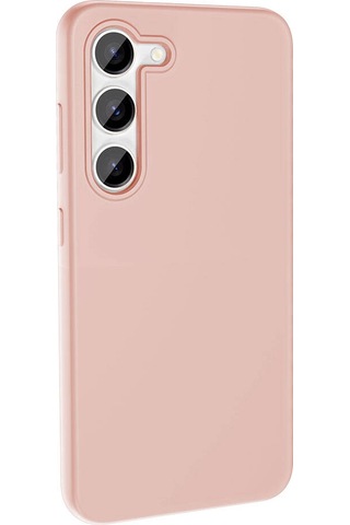 Samsung Galaxy Uyumlu S23 Kılıf M-safe Şarj Özellikli Sıvı Teknolojili Silinebilir Sert Zore Kivi Kapak Lila