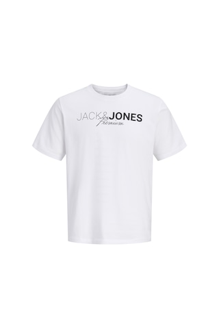 Jack & Jones Erkek Gögüs Baskili Tisört - Blaneo - 12298018 Beyaz