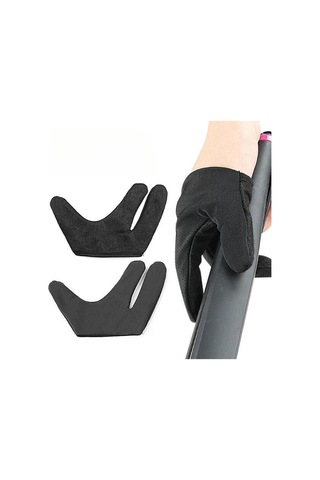 Suntek Kuaför Parmak Eldiveni Salon Düzleştirme Kıvırma Siyah