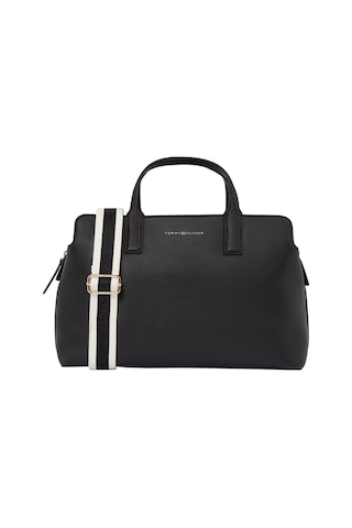 Tommy Hilfiger Th Kadın Siyah Logotape Çanta-8501 Siyah