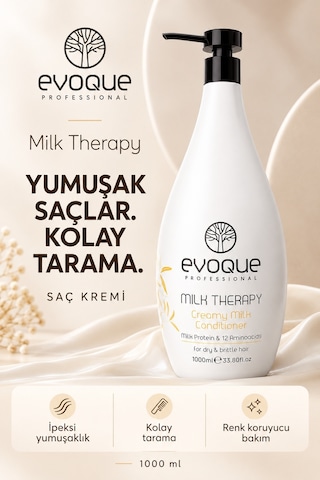 Evoque Milk Therapy Saç Kremi 1 L