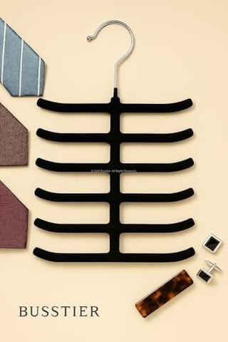 Kaymaz Kadife Kravat Askısı 3'lü Paket, 12 Kancalı Dolap İçi Düzenleyici Seti, Metal Kancalı, Kemer, Şal, Fular Ve Aksesuar İçin Yer Tasarruflu Pratik Organizer Askılık Acik Yeşil