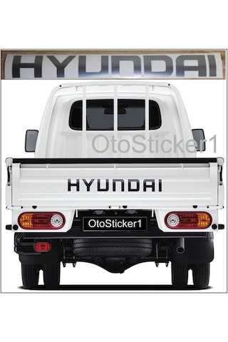 Hyundai H100 İçin Uyumlu Aksesuar Kamyonet Minibüs Arka Bagaj Kapak Sticker