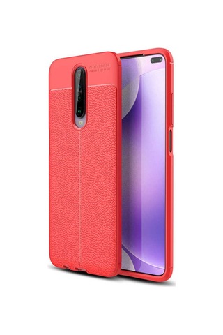 Xiaomi Poco X2 Kılıf Deri Tarzı Niss Silikon Case
