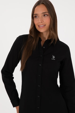 U.s. Polo Assn. Kadın Siyah Gömlek Basic 50307989-vr046 Siyah