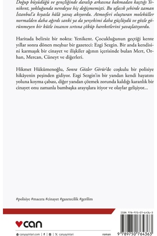 Sonra Gözler Görür - Hikmet Hükümenoğlu - Can Yayınları