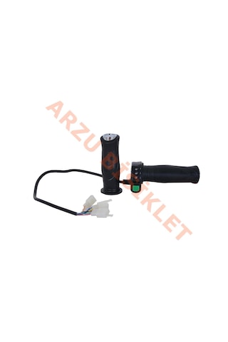 Gaz Kolu + Sol Tutma Kolu Takım Işıklı E-bıke 3 Kademe Gaz Kolu + Sol Tutma Kolu Takım Işıklı E-bıke 3 Kademe