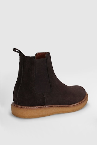 Lufian 112230248 Justın Casual Erkek Deri Bot Kahverengi