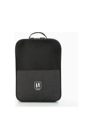 Yifomall Siyah Seyahat Giyim Çantası: Su Geçirmez Kalın Malzeme, El Tutan Veya Duvar Takılan, İç Çamaşırı Ayakkabı Çorap Saklama Kutusu