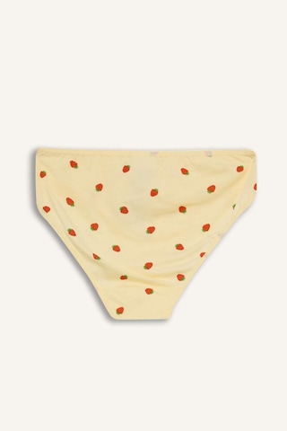 Defacto Meyve Desenli Penye 3lü Slip Külot Kız Çocuk H1488a826smwt34 Beyaz-wt34