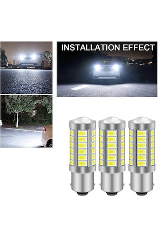 Xindoker 10 Adet 1157 Model Bay15d Arayüz P21/5w Spesifikasyonlu Araç Led Stop Feneri Ampülü