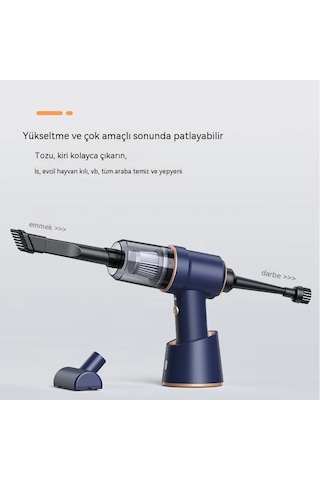 Araç Süpürge Aksesuarları-mavi 05