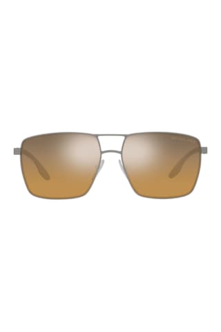 Prada Linea Rossa Güneş Gözlüğü - Polarize Ps 50ws 59 Dg109o Metalik Gri