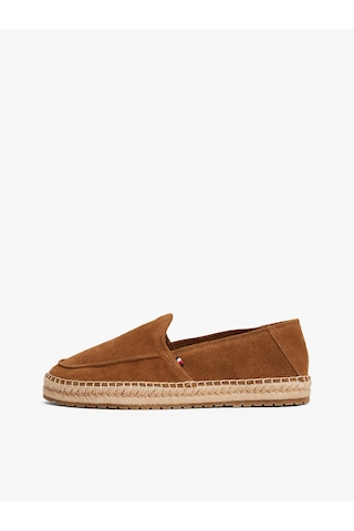 Tommy Hilfiger Hılfıger Flex Espa Suede Loafer Erkek Kahverengi Günlük Ayakkabı - Fm0fm05392 Kahverengi