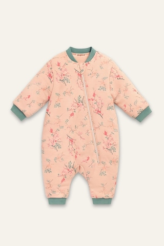 Zeyland Unisex Çocuk Elyaf Dolgulu Uyku Tulumu - Somon Somon