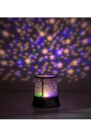 Yıldız Yansıtan Star Master Gece Lambası - Eski Çok Renkli