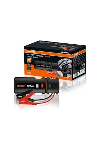 Osram 12v Akü Takviye Cihazı Booster 1000a Usb-c Pd30w Usb-a 2.4 A Powerbank Led Işık
