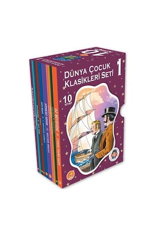Dünya Çocuk Klasikleri Seti-1 10 Kitap Biom Yayınları